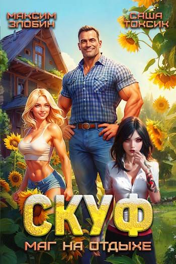 Обложка для обзора книги Скуф и альтушки автора Саша Токсик Максим Злобин